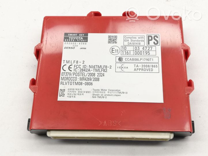 Toyota Prius (XW30) Module de contrôle sans clé Go 8999047061