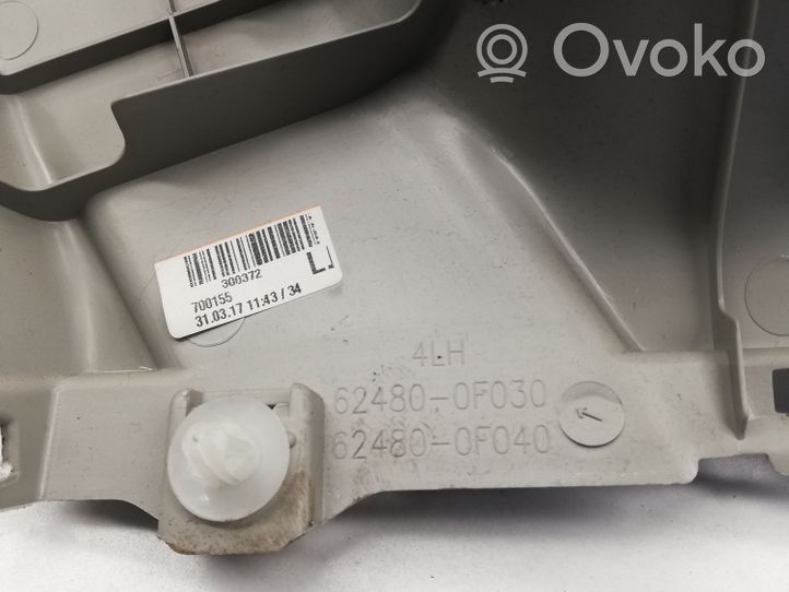 Toyota Verso D-pilarin verhoilu (alaosa) 624800F030