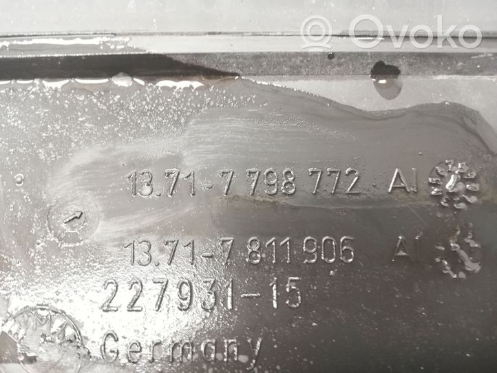 BMW X1 E84 Ohjaamon sisäilman ilmakanava 7811906