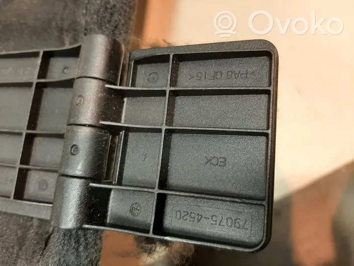 Audi A6 Allroad C6 Tappeto di rivestimento del fondo del bagagliaio/baule 