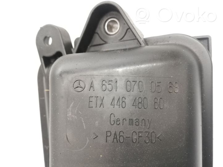 Mercedes-Benz E A207 Réservoir d'air sous vide A6510700568