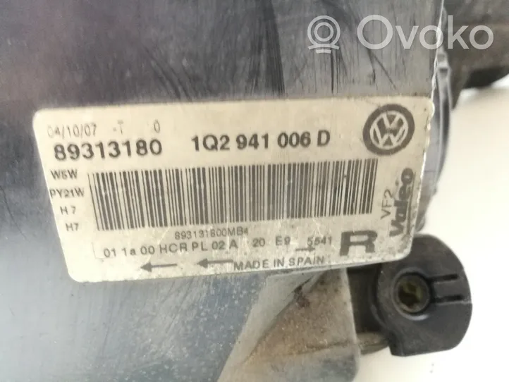 Volkswagen Eos Lampa przednia 1Q2941006D