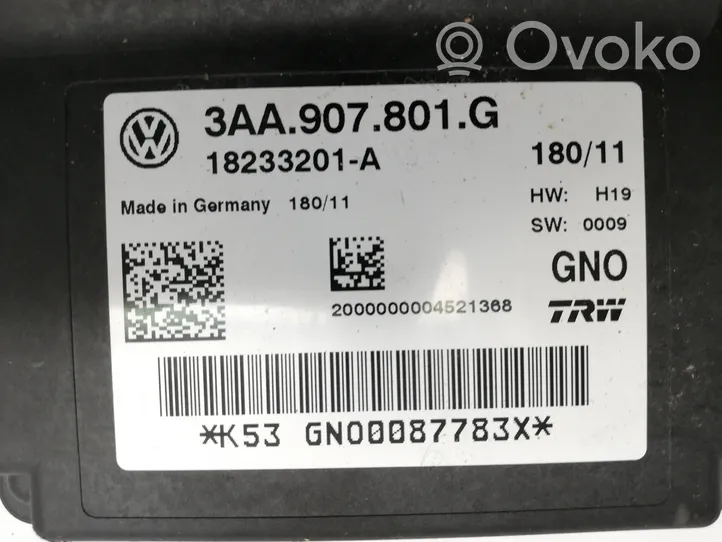 Volkswagen Tiguan Moduł / Sterownik hamulca postojowego EMF 3AA907801G