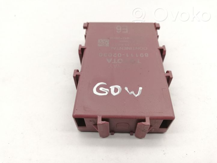 Toyota Corolla E210 E21 Gateway-Steuermodul 8911102030