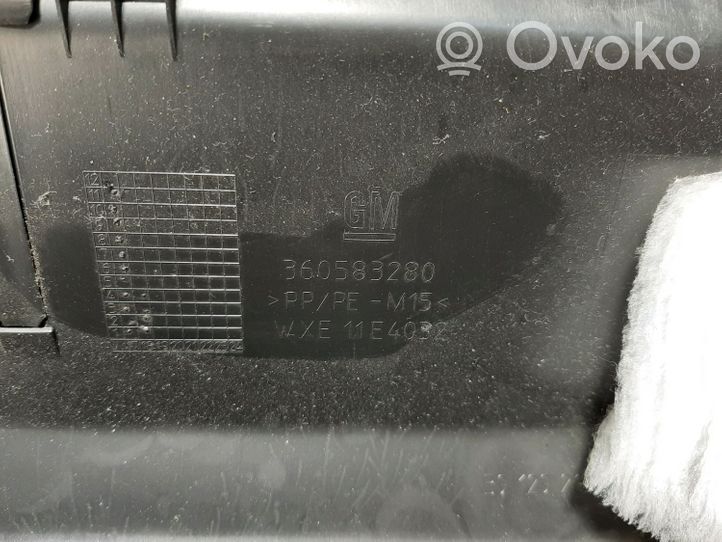 Opel Insignia B Rivestimento di protezione sottoporta del bagagliaio/baule 360583280