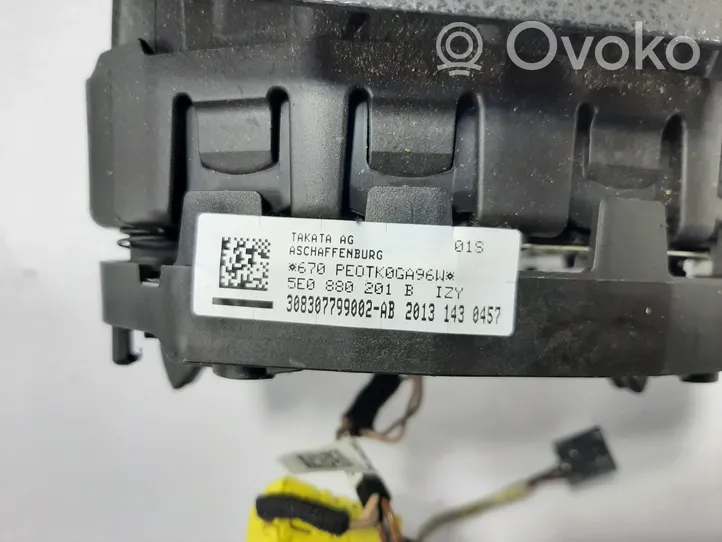 Skoda Octavia Mk3 (5E) Ohjauspyörän turvatyyny 5E0880201B
