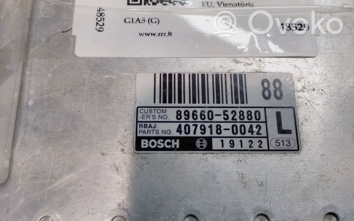 Toyota Yaris Verso Sterownik / Moduł ECU 0281010768