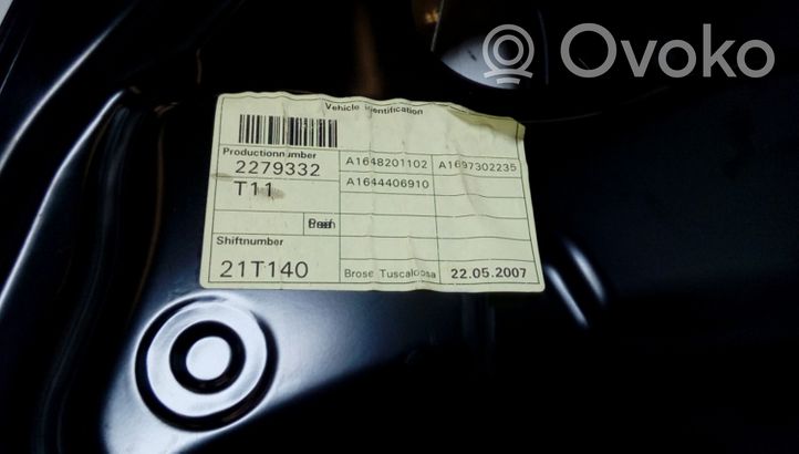 Mercedes-Benz GL X164 Mécanisme lève-vitre de porte arrière avec moteur A2518200208
