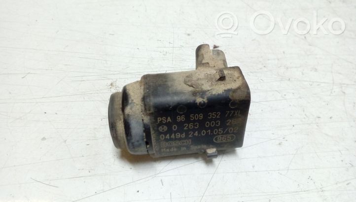 Peugeot 407 Sensor PDC de aparcamiento 0263003267