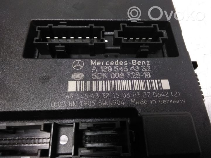 Mercedes-Benz B W245 Moduł / Sterownik komfortu A1695454332