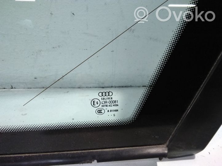 Audi A6 S6 C6 4F Finestrino/vetro retro 
