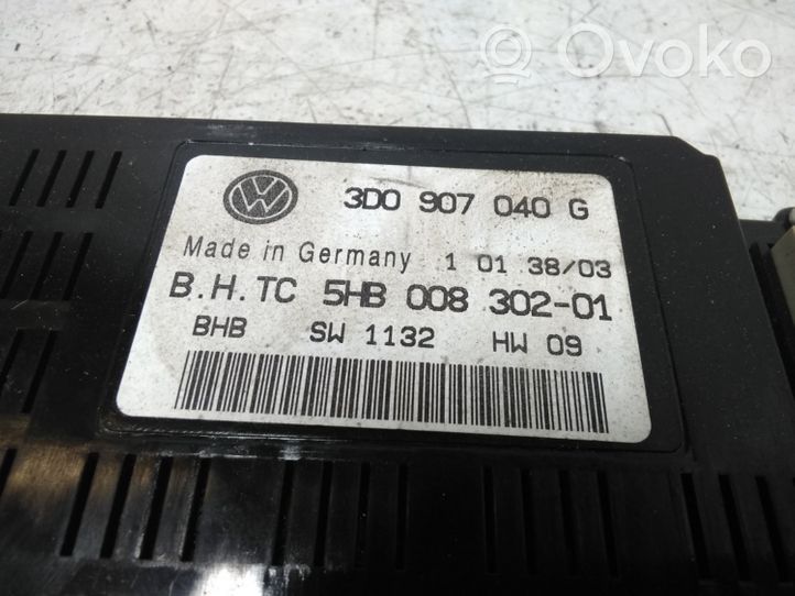 Volkswagen Phaeton Muut ohjainlaitteet/moduulit 3D0907040