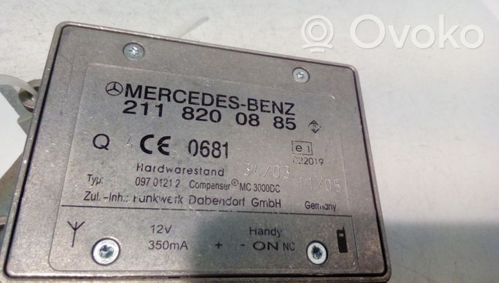 Mercedes-Benz E W211 Antenas pastiprinātājs 2118200885