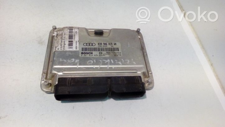 Audi A4 S4 B5 8D Unidad de control/módulo del motor 038906019AN