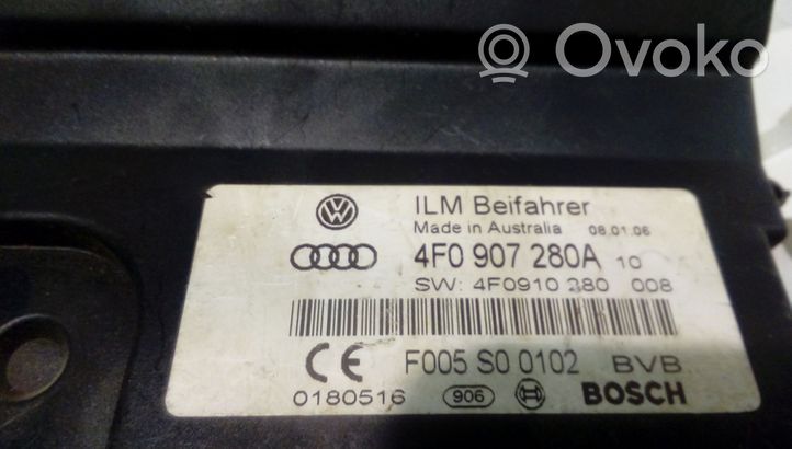 Audi A6 S6 C6 4F Maitinimo valdymo blokas 4F0907280A