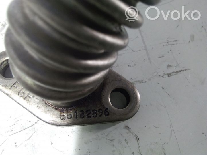 Opel Vectra C Przewód / Rura chłodnicy spalin EGR 55182896