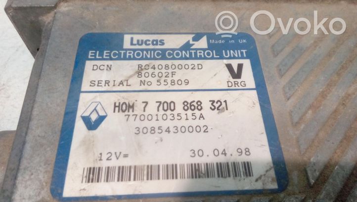 Volvo S40, V40 Calculateur moteur ECU R04080002D