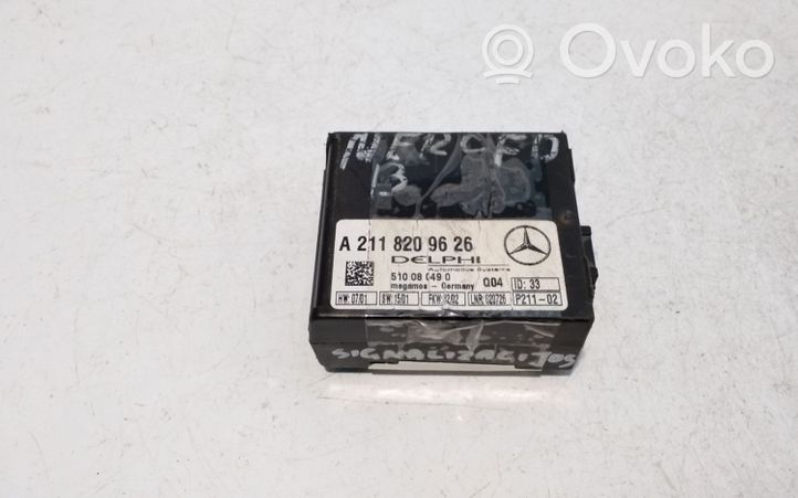 Mercedes-Benz E W211 Signalizacijos valdymo blokas A2118209626