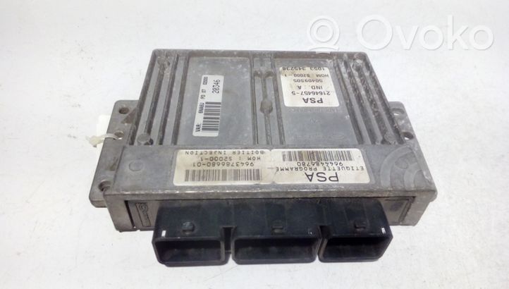 Citroen Xsara Picasso Sterownik / Moduł ECU 9643786680