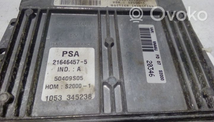 Citroen Xsara Picasso Sterownik / Moduł ECU 9643786680