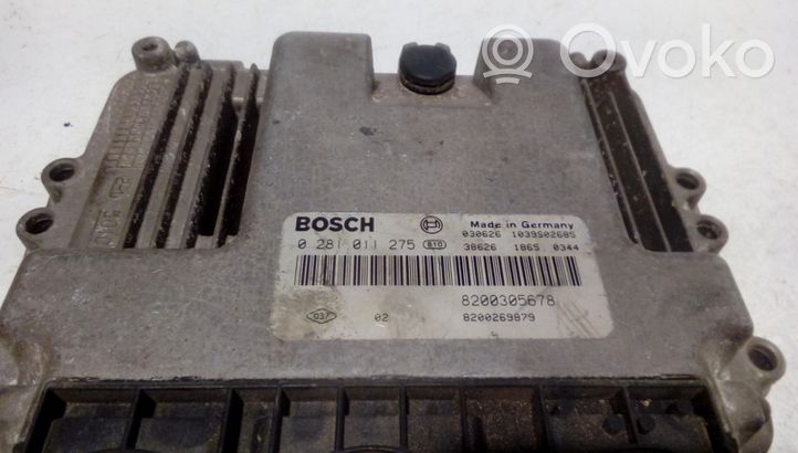 Renault Scenic II -  Grand scenic II Sterownik / Moduł ECU 0281011275