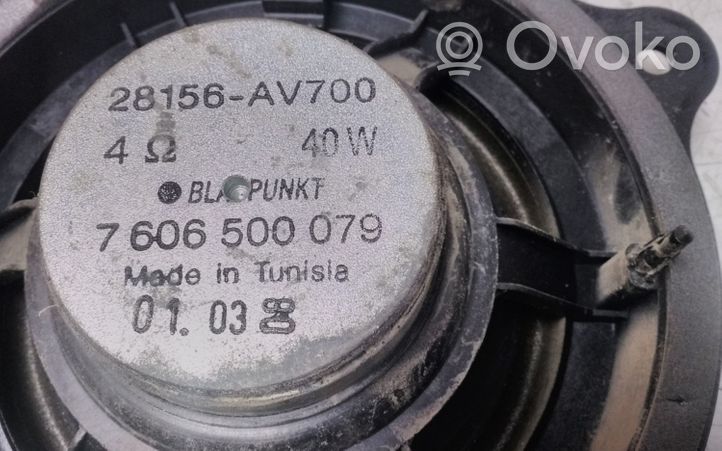 Nissan Primera Głośnik drzwi tylnych 28156AV700