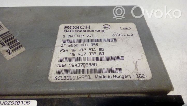 Citroen C5 Module de contrôle de boîte de vitesses ECU 0260002767