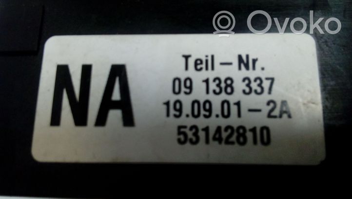 Opel Vectra B Przełącznik świateł 09138337