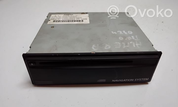 Nissan Almera Tino Navigaatioyksikkö CD/DVD-soitin 259154U112