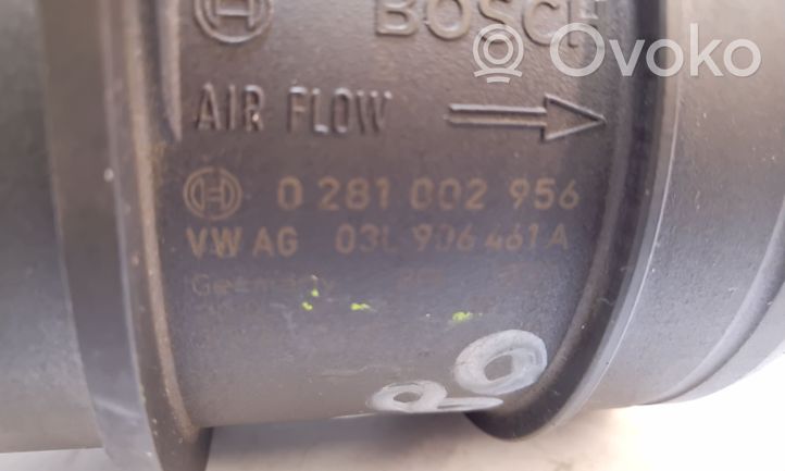 Seat Alhambra (Mk2) Mass air flow meter 0281002956