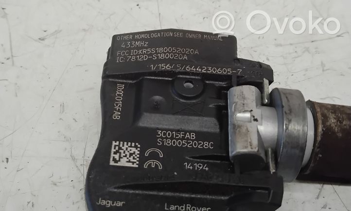 Land Rover Range Rover Evoque L538 Sensore di pressione dello pneumatico 3C015FAB