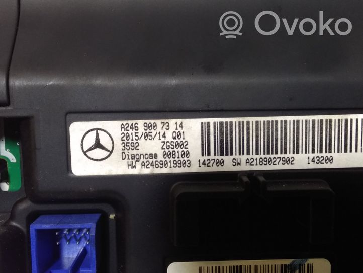 Mercedes-Benz CLA C117 X117 W117 Screen/display/small screen A2469007314