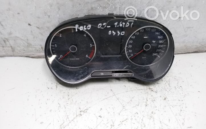 Volkswagen Polo V 6R Compteur de vitesse tableau de bord A2C53385389