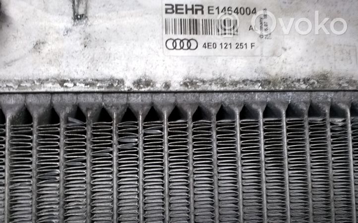 Audi A8 S8 D3 4E Jäähdyttimen lauhdutin 4E0121251F