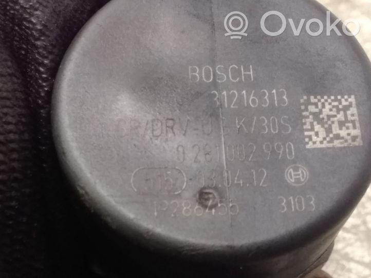 Volvo V60 Regulator ciśnienia paliwa 31216313