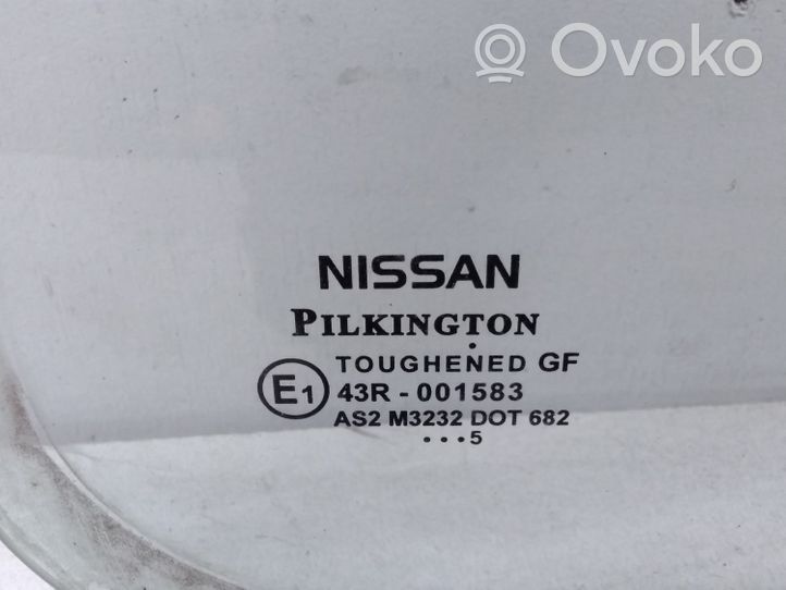 Nissan Micra Vetro del deflettore posteriore 