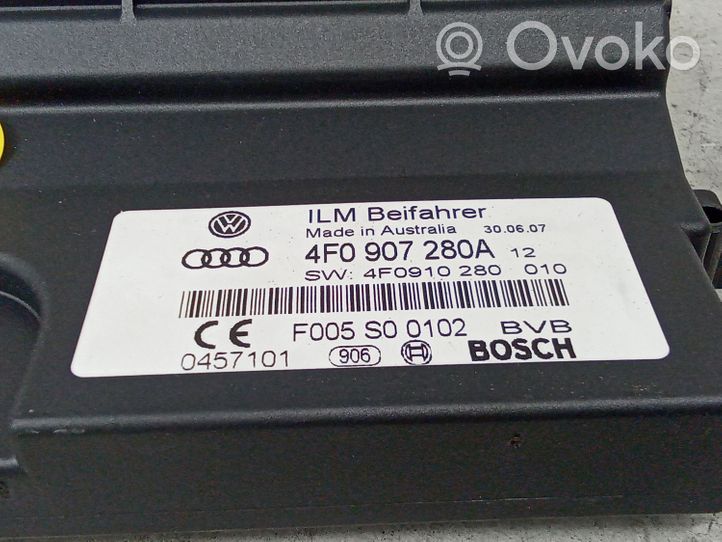 Audi A6 Allroad C6 Maitinimo valdymo blokas 4F0907280A