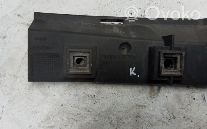 Volvo V50 Staffa di rinforzo montaggio del paraurti posteriore 30678074