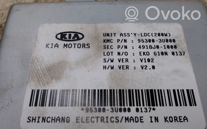 KIA Sportage Module de contrôle sans clé Go 953003U000