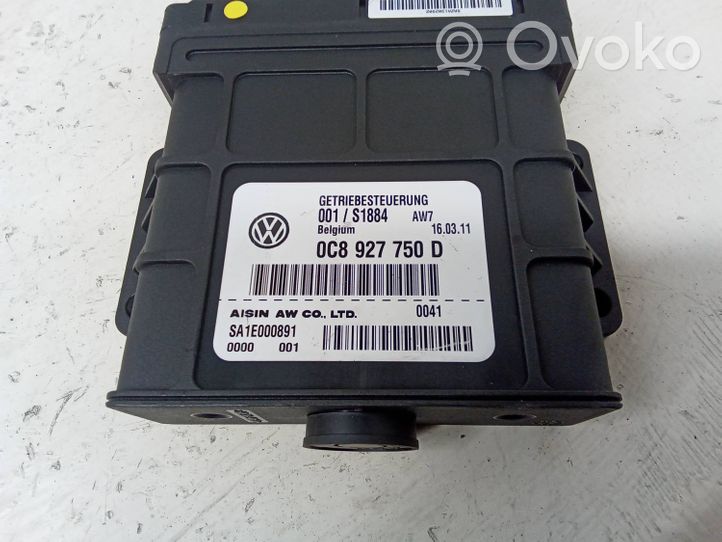 Volkswagen Touareg II Module de contrôle de boîte de vitesses ECU 0C8927750D