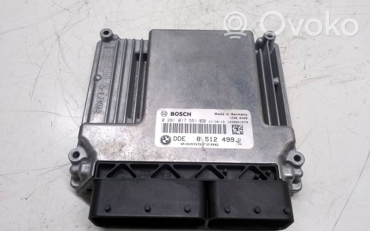 BMW 1 E82 E88 Dzinēja vadības bloks 8512499