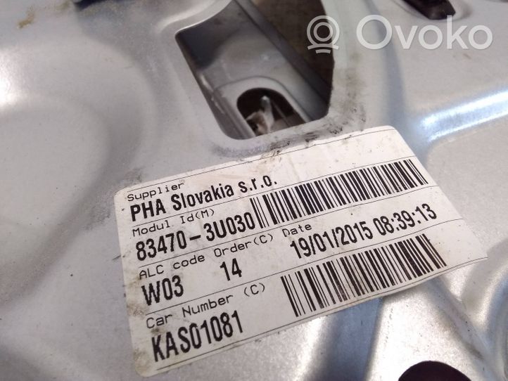 KIA Sportage Elektryczny podnośnik szyby drzwi tylnych 834703U030