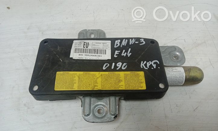 BMW 3 E46 Takaoven turvatyyny 00062617E