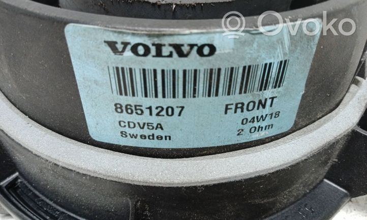 Volvo S40 Altoparlante portiera anteriore 8651207