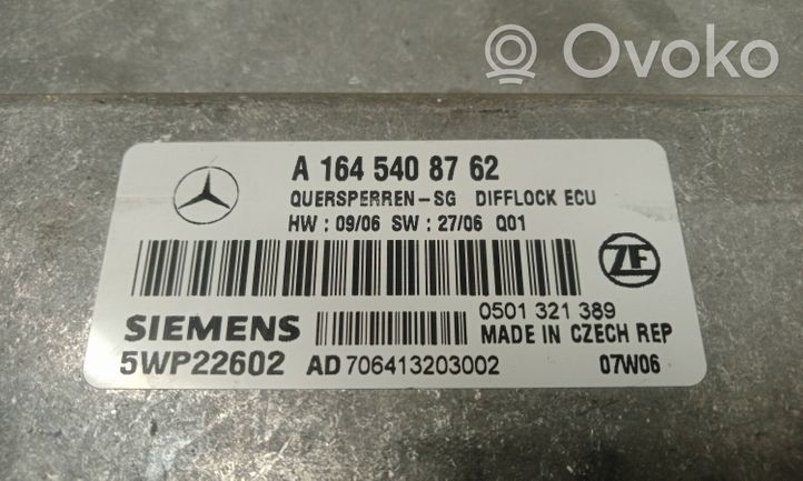 Mercedes-Benz GL X164 Unidad de control/módulo de la caja de cambios A1645408762