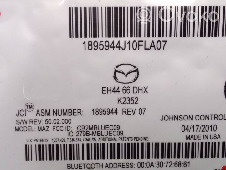 Mazda CX-7 Module unité de contrôle Bluetooth EH4466DHX