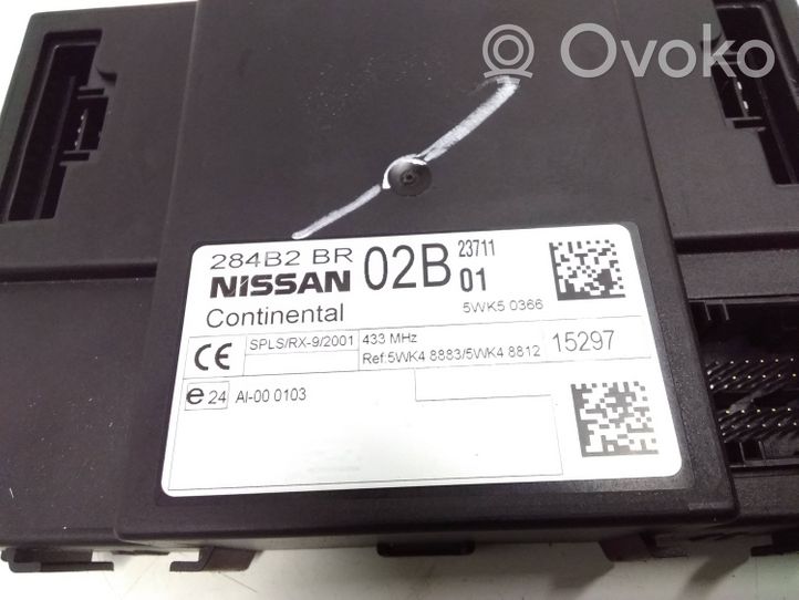 Nissan Qashqai Module confort 284B2BR02B