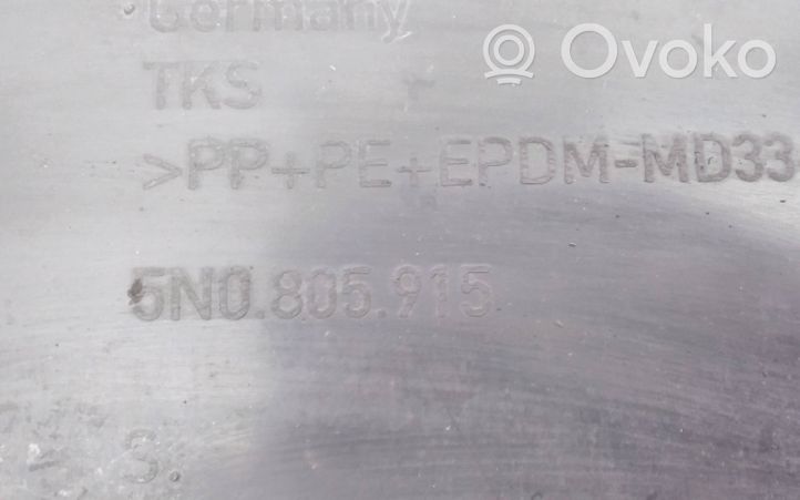 Volkswagen Tiguan Osłona pod zderzak przedni / Absorber 5N0805915