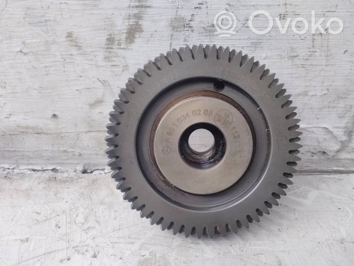 Mercedes-Benz C W204 Crankshaft gear A6510340205