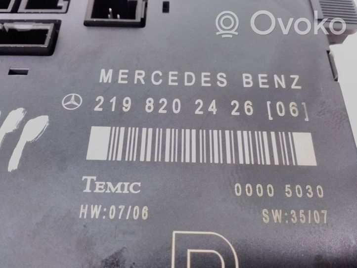 Mercedes-Benz CLS C219 Oven ohjainlaite/moduuli 2198202426